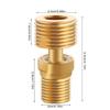 360 Degree Adjustable Angled Bents Base Lengthened Brass Shower Tap Adapter Curved Feet for Kitchen and Bathroom