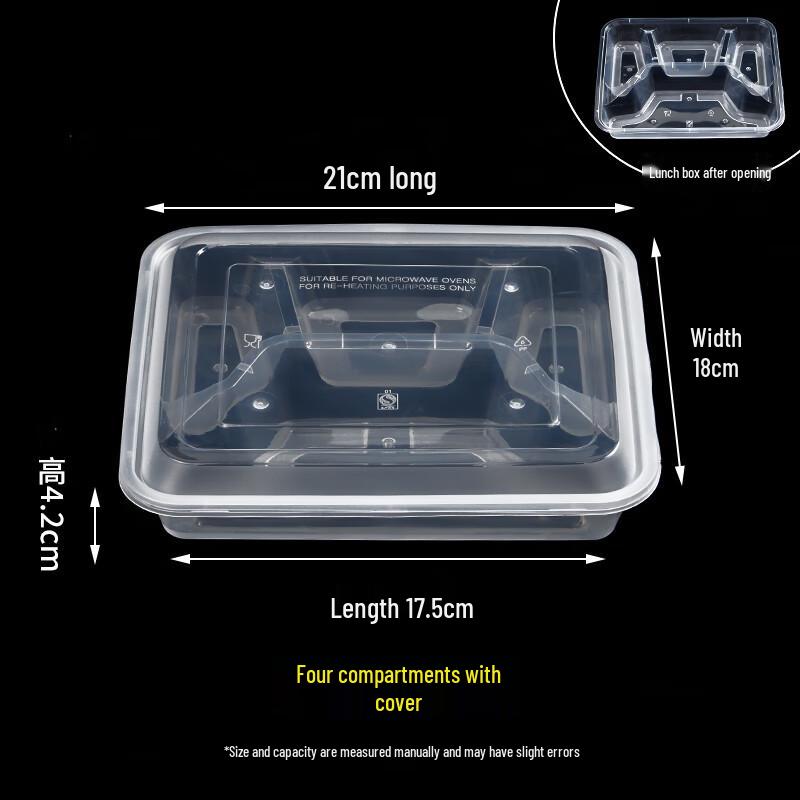 

Alliance Disposable Compartmental Bento Boxes