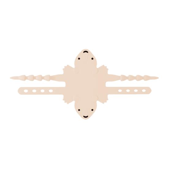 

Cartoon Door Silencer Soft Adjustable Silicone Door Latch Cover Reduces Noise Lock Sleeve Buffer Fits абрикосовий