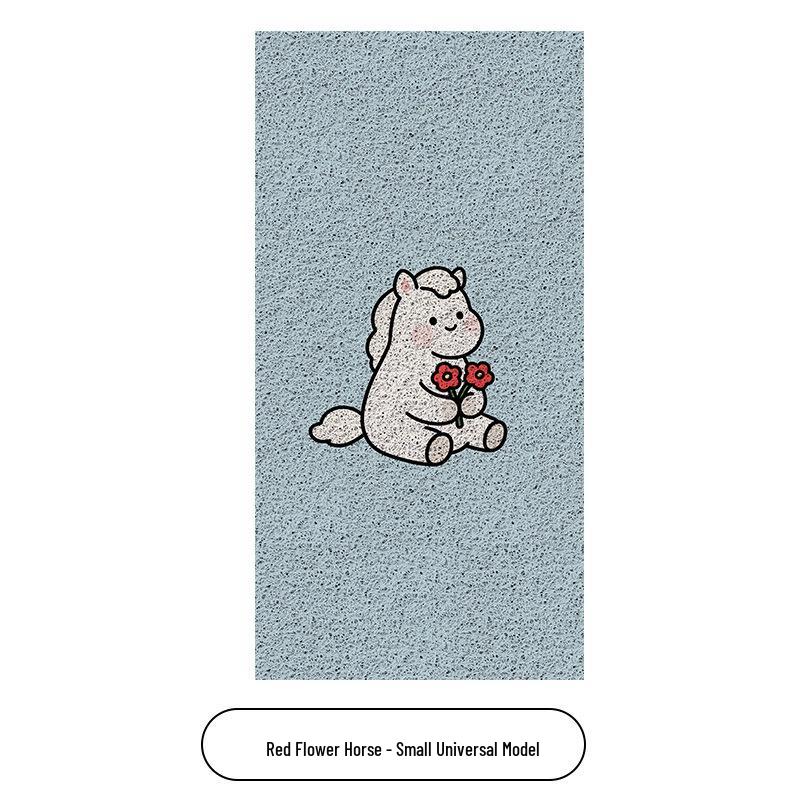Cartoon Electric Vehicle Anti-Slip Foot Pedal Mat - Dirt-Resistant Floor Protection for Home Use
