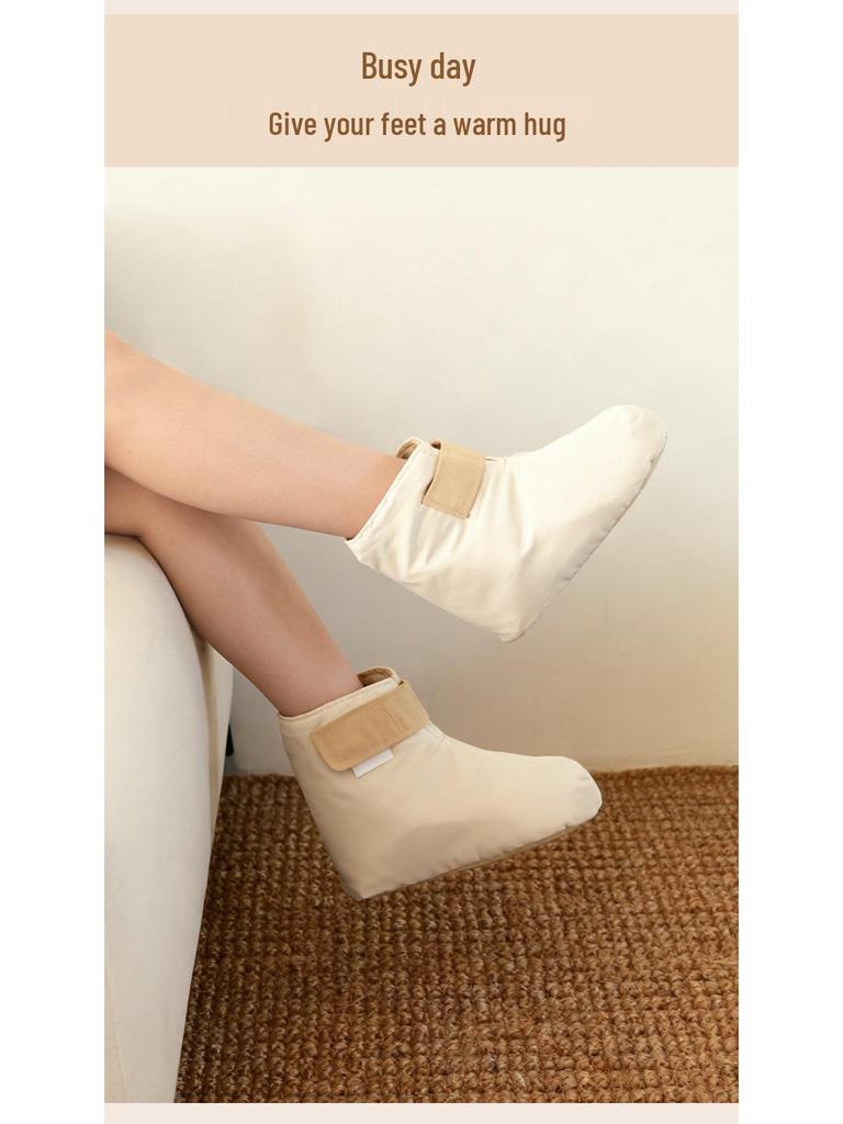 Electric Heated Moxibustion Ankle and Leg Warming Boots