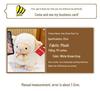 Brown Curly Sheep Plush Toy - Wool Doll for Girls' Birthday Gift