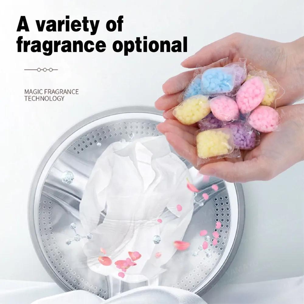 Laundry Fragrance Beads Granule Water Soluble Softener Pods Diffuser Perfume Washing Machine Tools Soft Clothing Fragrant Beads