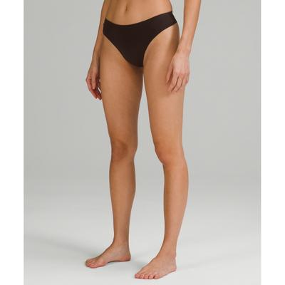 Invisiwear Mid Rise Thong Underwear French Press