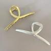 Matte Hair Clip Metal Hair Clip Hair Pin Updo Hair Decoration Pin Twist Style