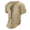 Men's Short Sleeve Graphic And Embroidered Fashion T-Shirt Spring And Summer Short Sleeve Printed