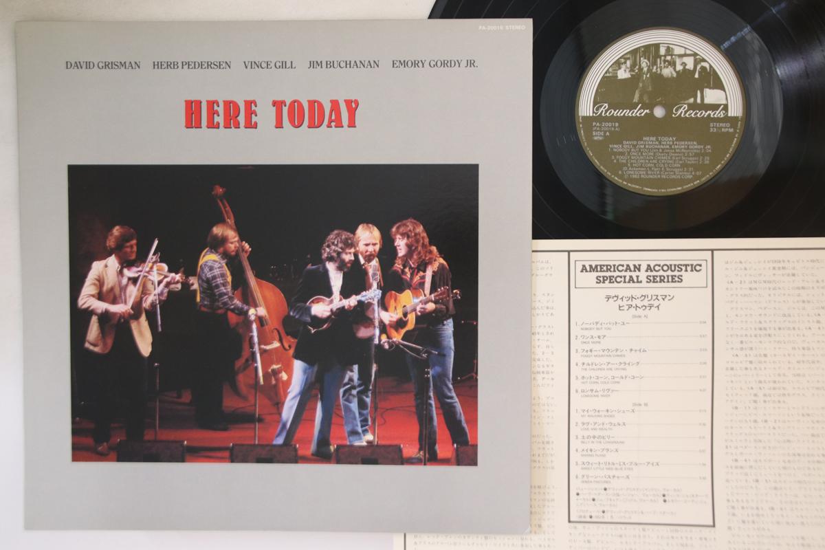 

LP Record HERE TODAY - Here Today PA20019 ROUNDER 1982 Japan Country Used