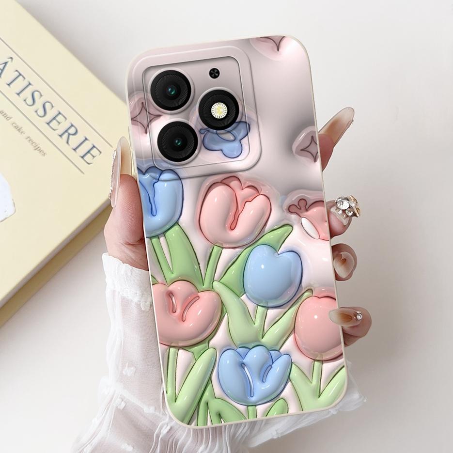 For Itel A50 Case Itel A50C Cute Fashion Cartoon Cover Soft TPU Phone Case For Itel A50C A 50 ItelA50 C Back Cover Fundas Bumper