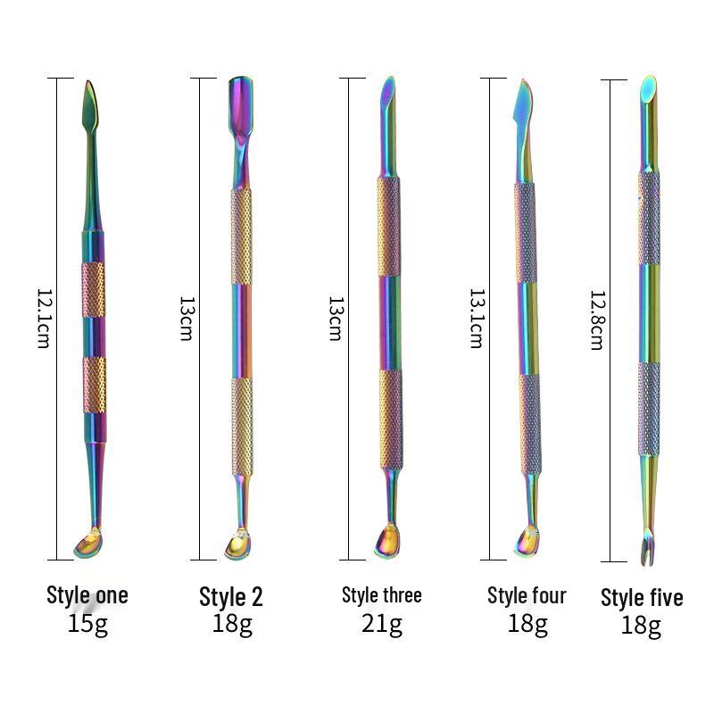 Russian Style Double-Headed Steel Manicure & Cuticle Remover