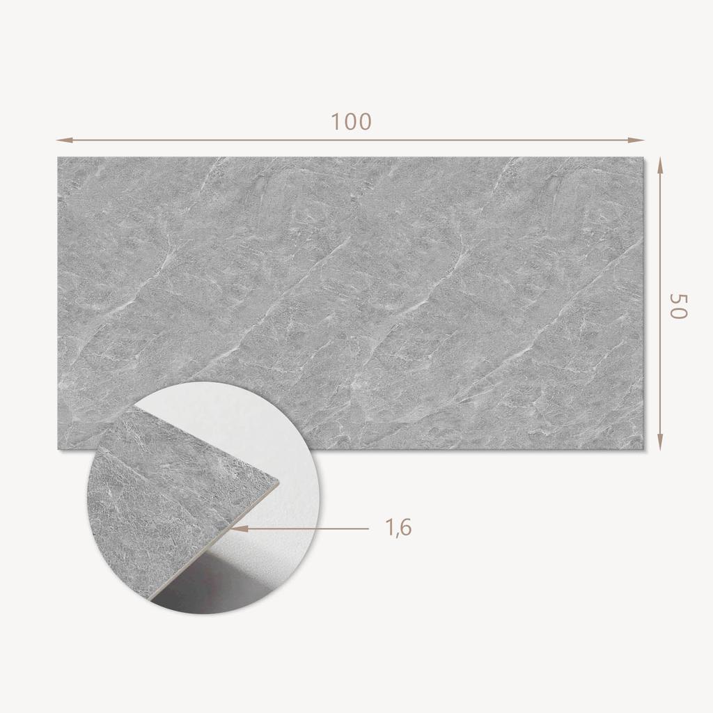 Dekoracyjny Panel Ścienny Samoprzylepny Winyl 100X50 Cm Tekstura Kamienia Naturalnego