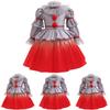 Es Cosplay Kostüm Für Kinder Mit Patchwork-Design Für Halloween Verkleiden