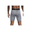 Nike Pro Logo Print Comfortable Elastic Fit Sports Shorts Men shorts Gray FB7963-084