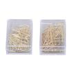 100Pcs Funny Planner Clips Anti Rust Electroplating Process Envelope Coffee Cup Gold Paper Clips for