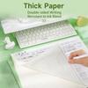Tearable Lined Draft Notebook Wide Horizontal Exam Practice Scratch Pad  Math & Note Taking
