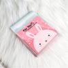 100 Pcs 10x10+3cm Lovely Cartoon Animal Printed Plastic Self-adhesive Bags Cookie Biscuits Snack Package
