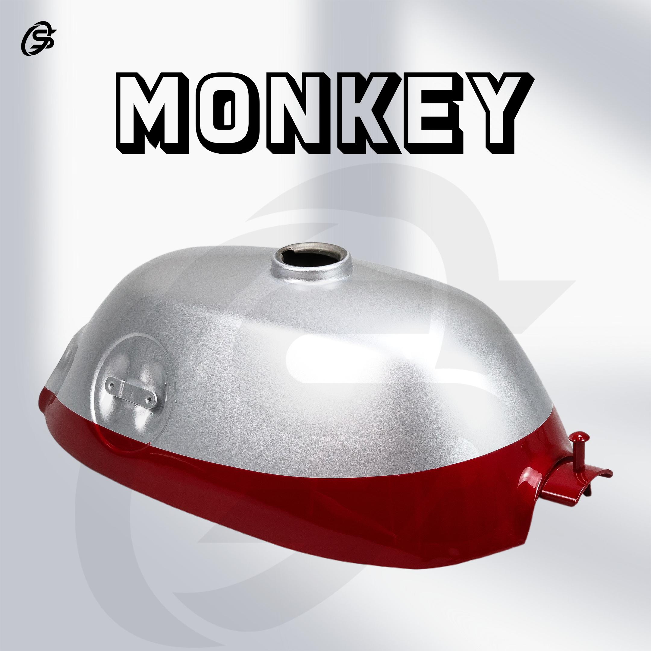Z50 K0 K1 Fuel Tank Monkey Z50 Oil Box Red Sliver Fuel Tank Motorcycles Z50 Parts Red White