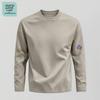 Jeanswest Life Herren Langes Freizeit-T-Shirt aus reiner Baumwolle mit Rundhalsausschnitt
