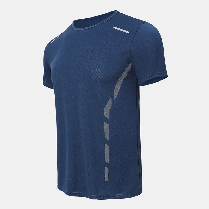 Men's Summer Quick-Dry Sports & Casual Short-Sleeved Fitness & Running Fashion Print T-Shirt