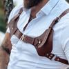 Adjustable Straps Clubwear Self Bondage Costumes Men Leather Body Chest Harness