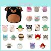 Brinquedo de Pelúcia Squishmallow Macio e Confortável Boneca Infantil Para Decoração de Casa e Entretenimento