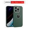 Applicable To IPhone16pro Carbon Fiber Texture Mobile Phone Case Full-inclusive Apple 15tpu Matte Soft Shell