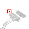 Box vzduchového filtru do auta Gumová průchodka pro Citroen C2 C3 C4 C5 Jumpy Berlingo Xsara Picasso Peugeot 1007 206 207 307 308 3008 407 508