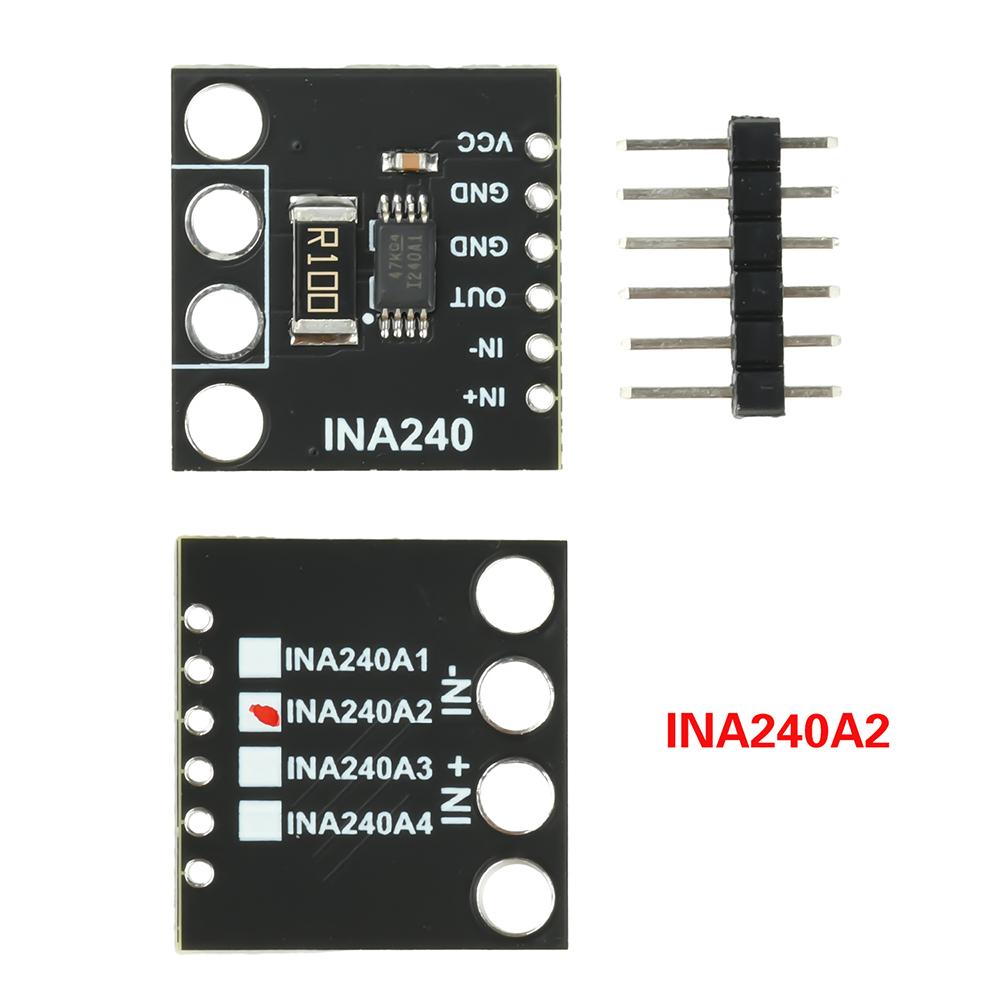 INA240A1/A2/A3/A4 Current Sense Amplifier Module - Bidirectional  Current Monitoring Acquisition Breakout Board