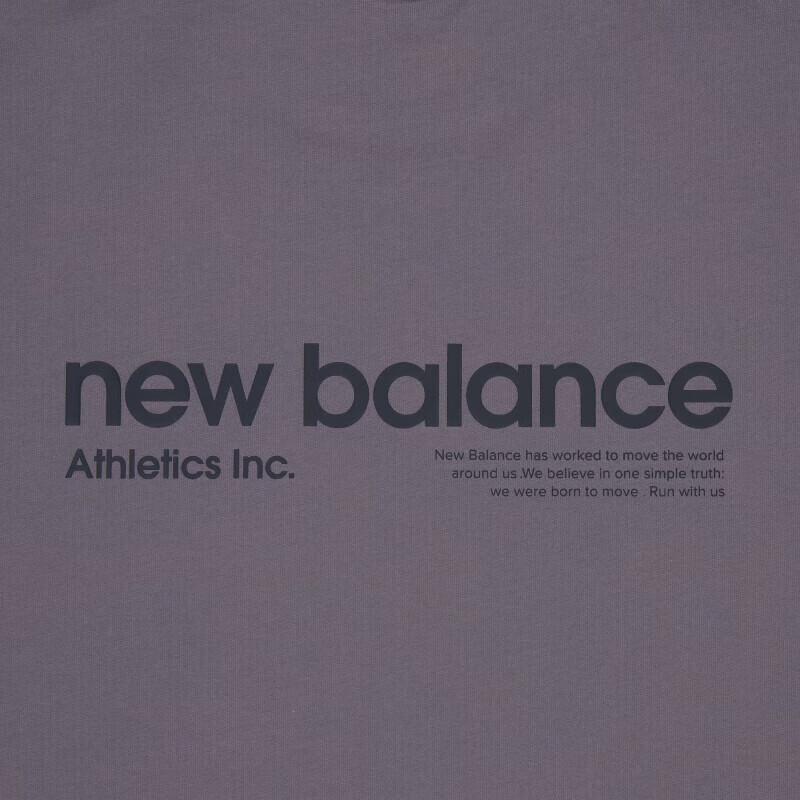 New Balance SS24 T Shirt Men's Charcoal Gray AMT42335-CAS