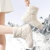 Casual versatile white snow boots women's winter new velvet thickened outdoor short boots