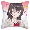 Pillow Cartoon Alya Sometimes Hides Her Feelings In Russian Sofa Decorative Home Double-Sided Printing Short Plush Cushion Cover