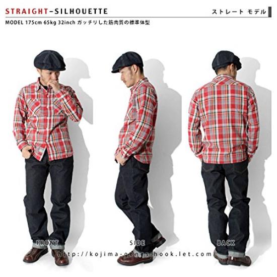 KOJIMA GENES 23oz Selvedge Heavy Straight Denim Size 40 Bottoms, Men's,