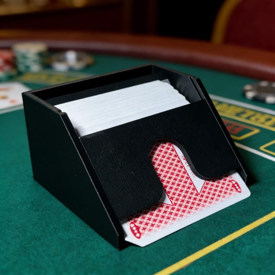 

Раздатчик карт для игральных карт, обеспечивает плавную раздачу, вмещает несколько колод карт, идеально подходит для семейных встреч
