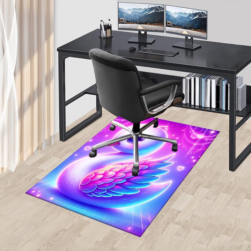 

1pc Glowing Duck Chair Mat, Non-Slip Carpet for Office Chairs, Festive Gift, Universal for All Seasons, Suitable for Home Decor, Living Room, Bedroom, 60cm by 90cm