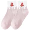 Eggs Men Cute Food Donut Novelty Coffee Honey Winter Sock Long Sock Casual Cotton Socks