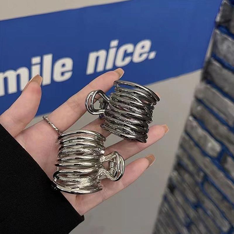 High Ponytail Clip For Women Fashion Alloy Hair Claw Girls Clamps Girl Fixed Hairpin Claw Clip Hair Accessories Headwear