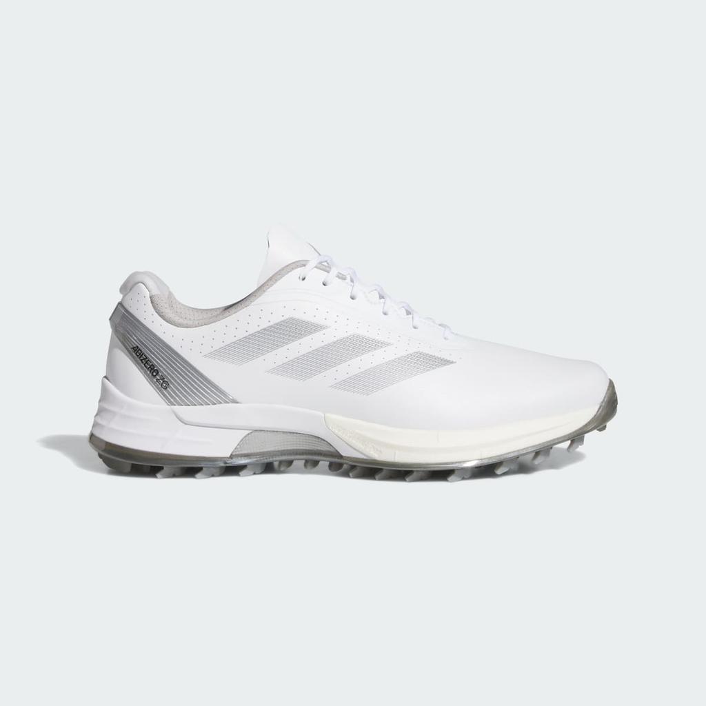 adidas Adizero ZG Spikeless Golf IE3528 Men's Performance Sports Shoes Cloud White / Grey Three / Silver Metallic