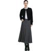 Giovanni Valentino Women's A-Line Midi Skirt