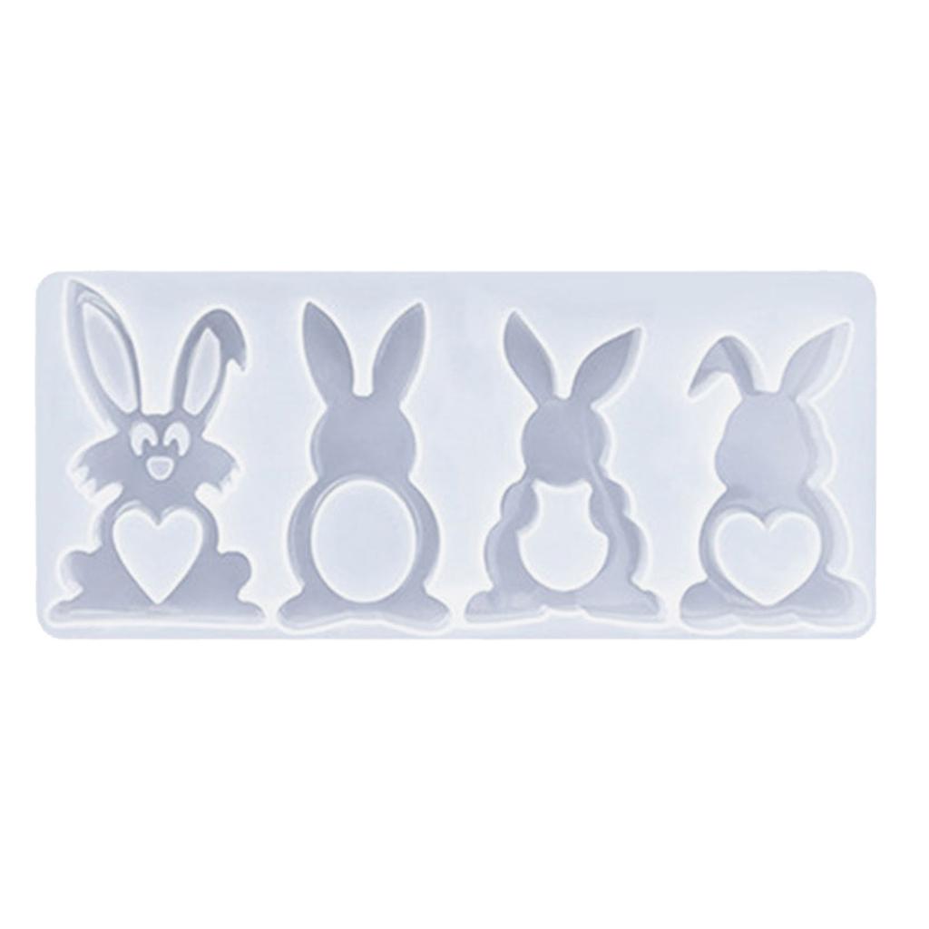 Mold for Handmade Crafts and Gifts Fun Animal Keychains Silicone Mold Effective Mold for Crafting Keyrings Ornament