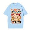 Dragon Ball Goku Anime Print Funny Fashion Casual Tops Summer New T-shirt Unisex Dragon Ball Cotton T-shirt