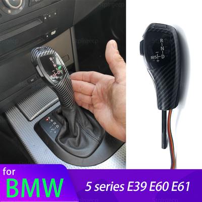 LED Gear Shift Knob Automatic Gear Shifter Lever Handle for BMW 5 Series E39 E60 E61 520i 523i 525i 528i 530i 535i 540i M5