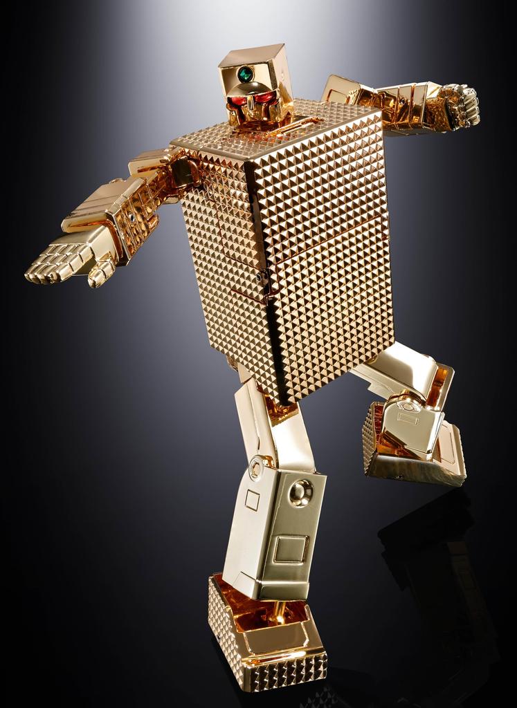 TAMASHII NATIONS Soul of Chogokin Golden Warrior Gold Lightan CHOGOKIN 50th 130mm Painted Movable Figure GX-32SP Ver. Approx. PVC&ABS&Diecast