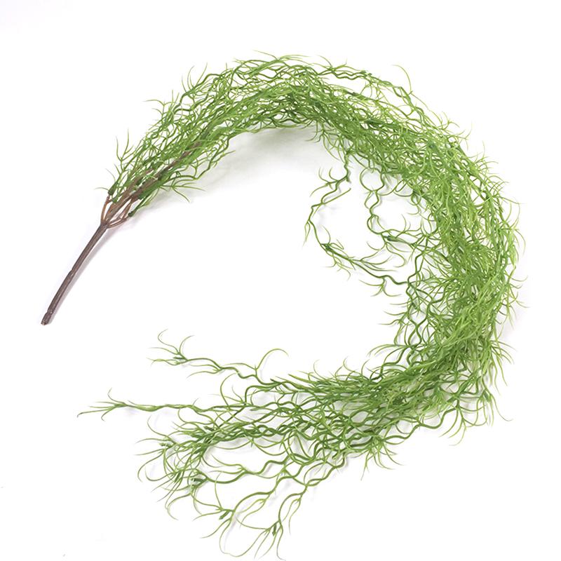 

85 см Зеленое Искусственное Растение Мох Плющ Папоротник Лиана Домашний Сад Украшение Свадьба Фестиваль Настенный Подвесной Лист Лиана Искусственный Цветок Декор