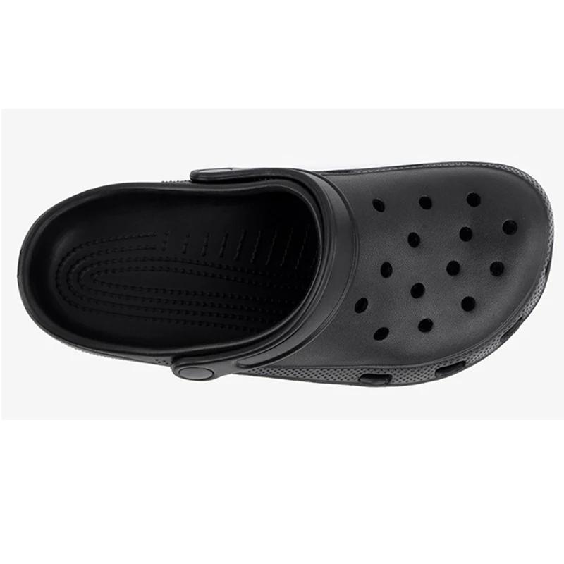 SyfIyno Sommer Einfarbig Outdoor Klassische Gartenschuhe UNISEX Paar Hausschuhe Strandschuhe Sandalen Übergröße 36-46