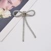 Sparkly Rhinestone Pin Elegant Fashion Suit Accessories Gift Crystal Bow Brooches  Blazer