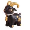Vibrant Colors Miniature Sheep Figurine Golden Horns Zodiac Animal Statue  Culture Collectors