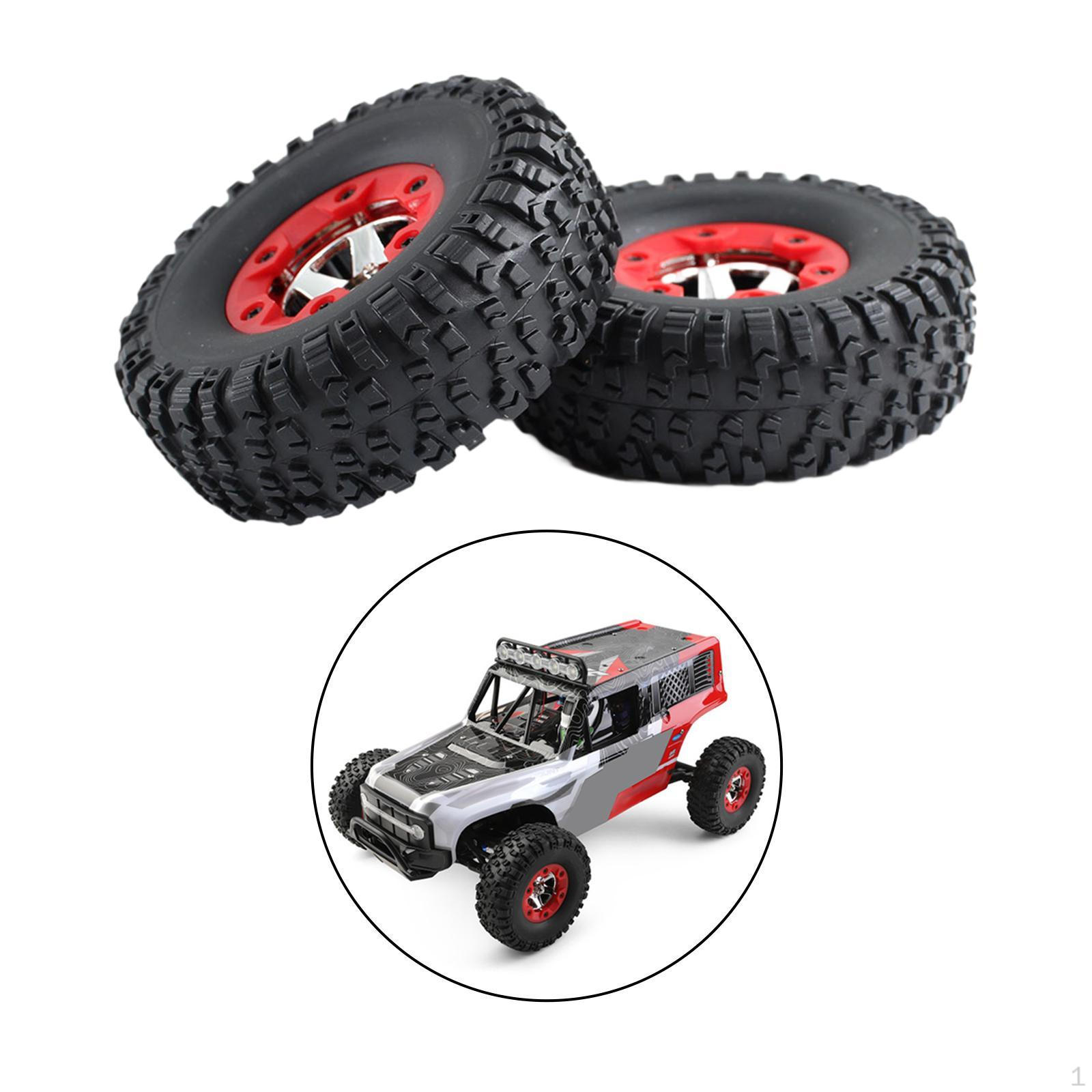 

2Pcs 1/12 RC автомобільні шини Запасні частини Модифікація Постачання Аккумулятор Заміна для 12427 12423 Crawler