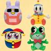 New The Amazing Digital Circus Plush Toy Pomni Jax Caine Gangle Frog Soft Stuffed Doll Cartoon Character Plushie Cute Gift for Kids Animation Game Fan