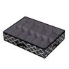 2X Under Bed Shoe Storage Box Drawer Organizer For Shoe Storage Foldable Box For 12 Pairs Of Shoes,Black(A)