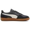 PUMA Palermo Leather Unisex Puma Black Feather Gray Gum Low Top Lifestyle Sneakers 396464-03