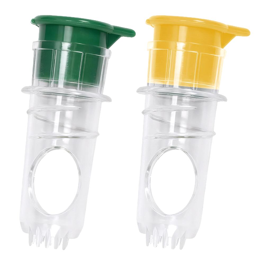 

2Pcs Manual Lemon Juicer Portable Lemon Squeezer Citrus Juicer Reamer Hand Juicer Pourer for Lemon Orange Limes Citrus